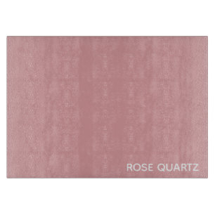 Rose Quartz pink color name Cutting Board