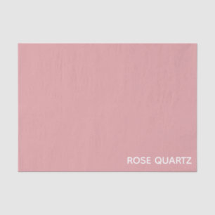 Rose Quartz pink color name Tissue Paper