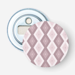Rose quartz pink diamond pattern bottle opener