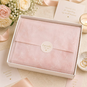 Rose Quartz Pink Marble  Tissue Paper