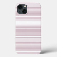 Rose quartz pink stripes Case-Mate iPhone case
