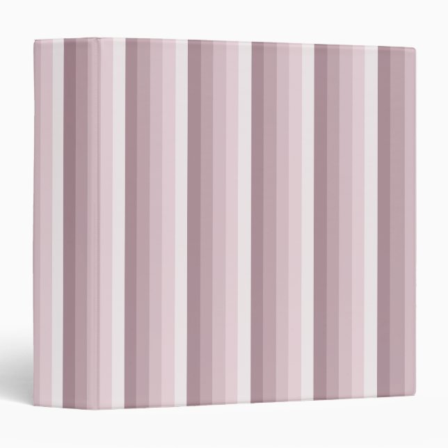 Rose quartz shadow stripes binder (Front/Spine)