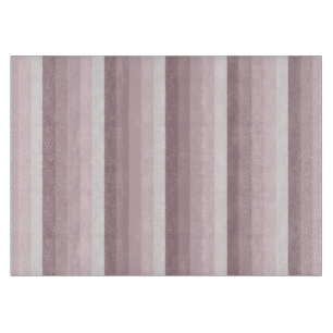 Rose quartz shadow stripes cutting board