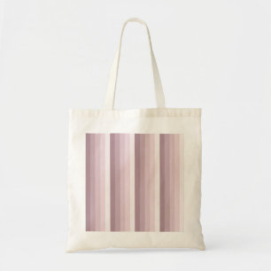 Rose quartz shadow stripes tote bag