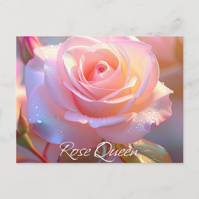Rose Queen (iridescent edition) Postcard (Front)