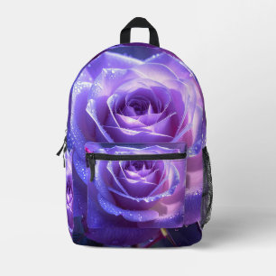Rose Queen Printed Backpack