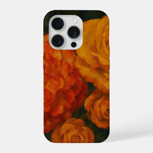 Rose Radiance in Bloom iPhone Case (Back)