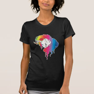 rose rainbow unicorn T-Shirt
