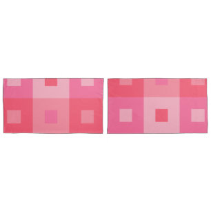 Rose Rectangles Pillowcase