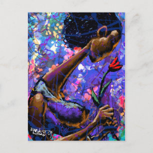 Rose Red Postcard