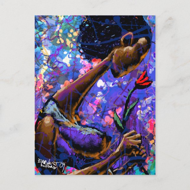 Rose Red Postcard (Front)