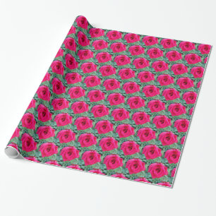 Rose Red Wrapping Paper