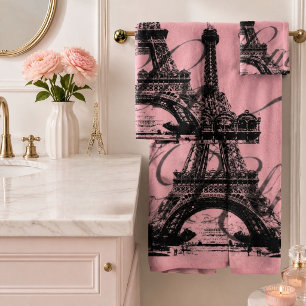 rose romantique français vintage paris tour eiffel