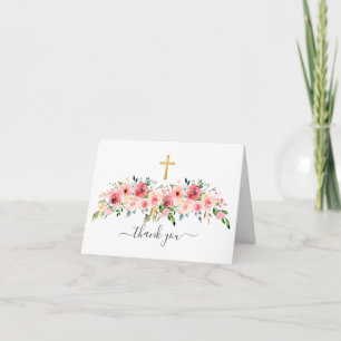 Rose Rose Gold Croix Merci Note