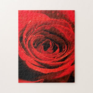 Rose rouge Fleur créative Jigsaw Puzzle