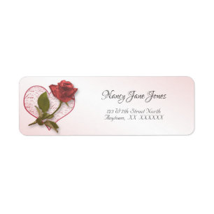 Rose rouge & Stem Floral Photographie Saint Valent