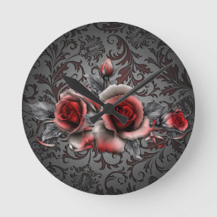 Rose -Round (Medium) Clock