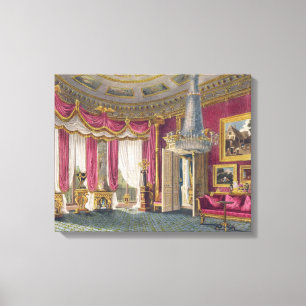 Rose Satin Drawing Room (second view) Carlton Hous Canvas Print