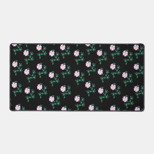 Rose sauvage - Motif floral sur Arrière - plan noi