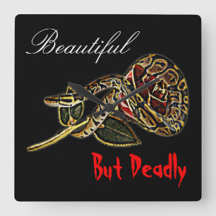 Rose serpent horloge python