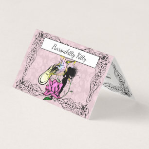 Rose Shadow Fairy Business Card
