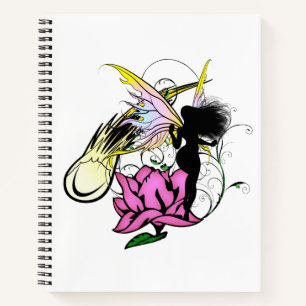 Rose Shadow Fairy Notebook