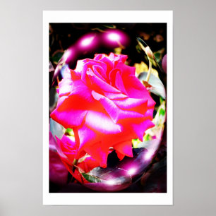 Rose spirits art poster