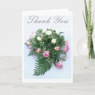 Rose Spray, Thank You Card