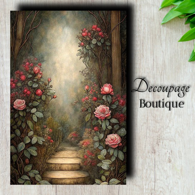 Rose Steps Beyond Decoupage Tissue Paper (Rose Steps Beyond Decoupage                                        Tissue Paper)