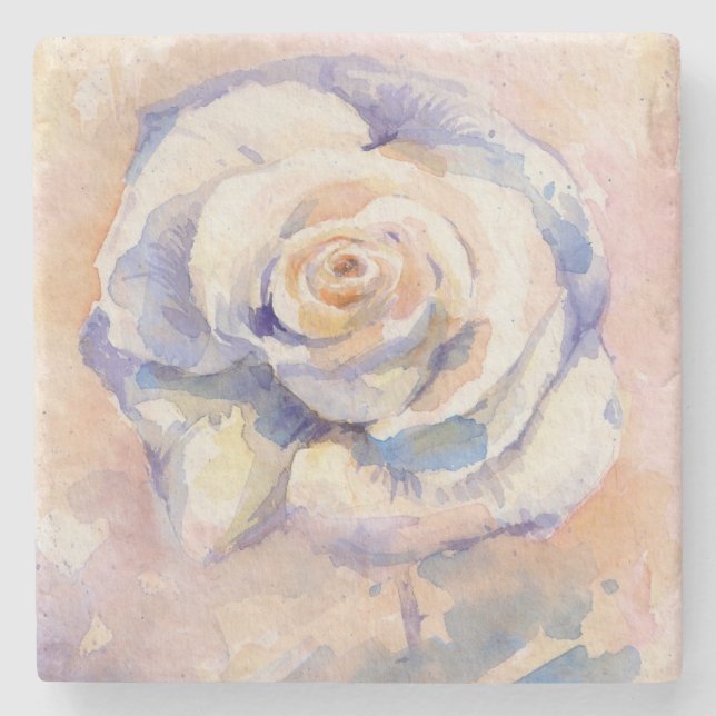 Rose Stone Coaster (Front)