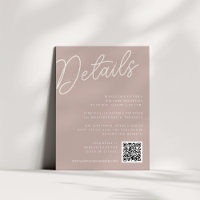 Rose Taupe | Script Watermark All-in-One Details