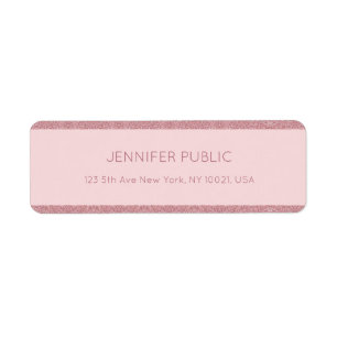 Rose tendance Parties scintillant or  chic Modèle 