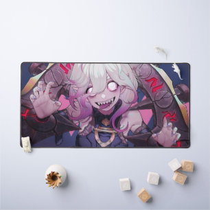 Rose Thorn Gaming Desk Mat Cute Vampire themed