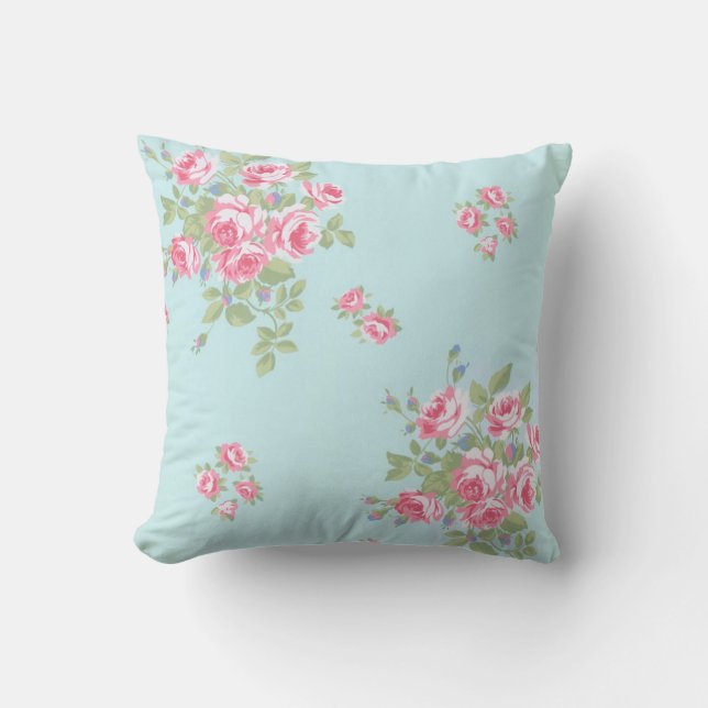 Rose Throw Pillow (Front)