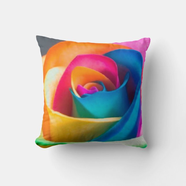 Rose Throw Pillow (Front)