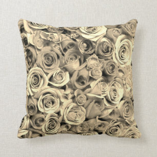 Rose Throw Pillow