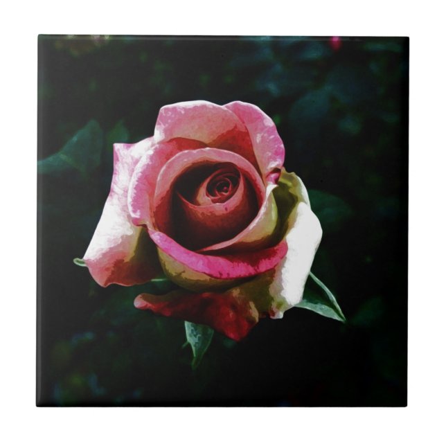 rose  tile (Front)