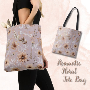 Rosé-toned Quiet Elegance Tote Bag