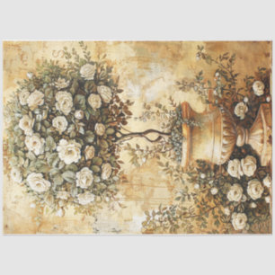 Rose Topiary Tissue Paper