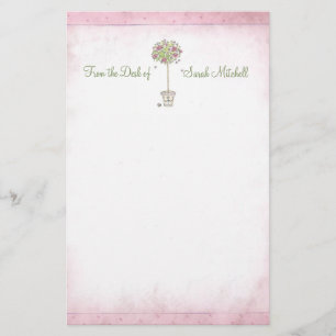 Rose Tree: "From the Desk of -" Stationery