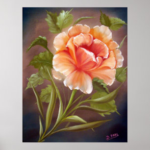 Rose Tropicana Poster