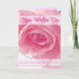 Rose Valentine's Day Card