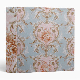 Rose victorien - Classeur / Antoinette 2 pouces