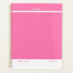 Rose vif minimaliste