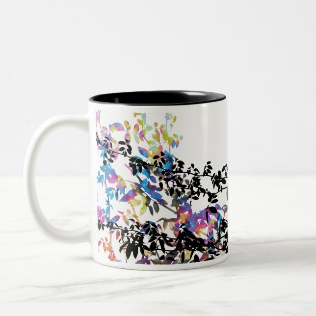 Rose Vine Coffee Mug (Left)