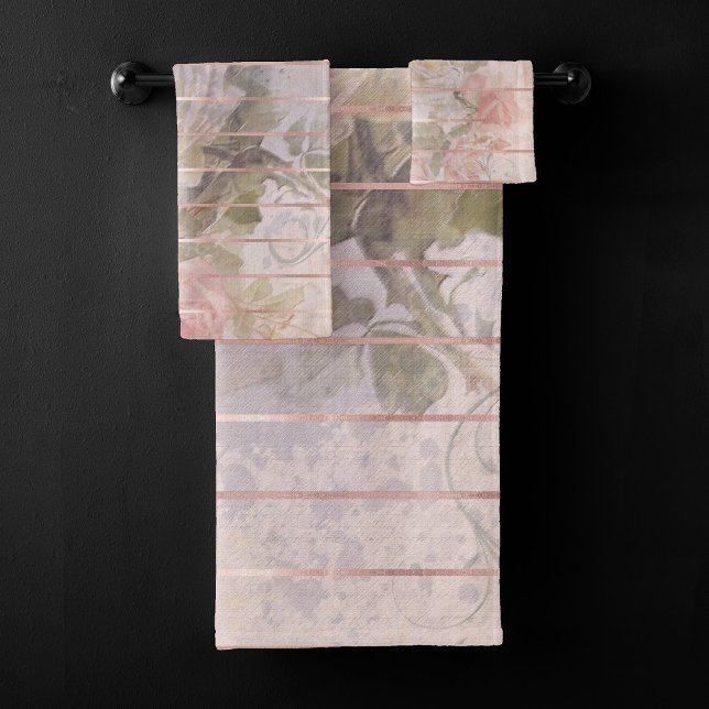 Rose vintage Ephemera | Aquarelle florale (Créateur téléchargé)