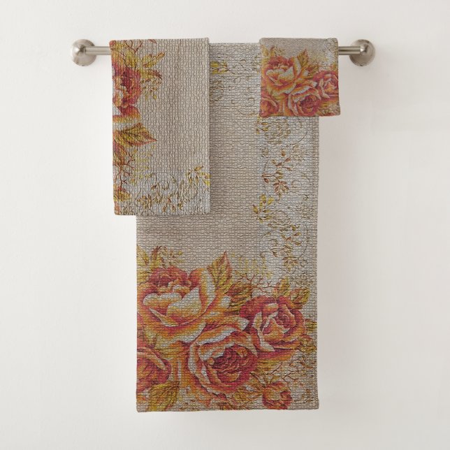 Rose Vintage Floral de luxe (En situation)