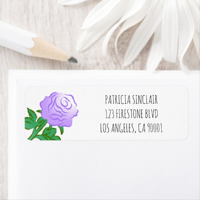 Rose Violet (En situation)