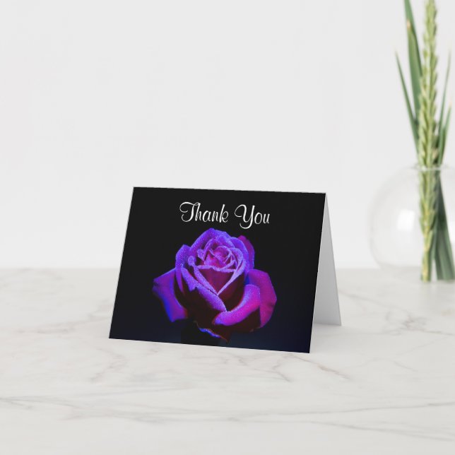 Rose Violet Avec Baisse D'Eau Merci (Devant)