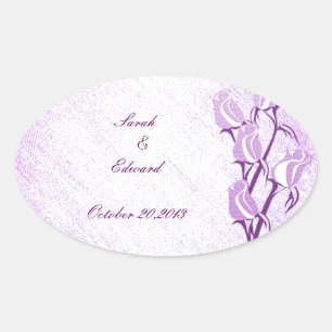 Rose violet Enregistrer les stickers Date